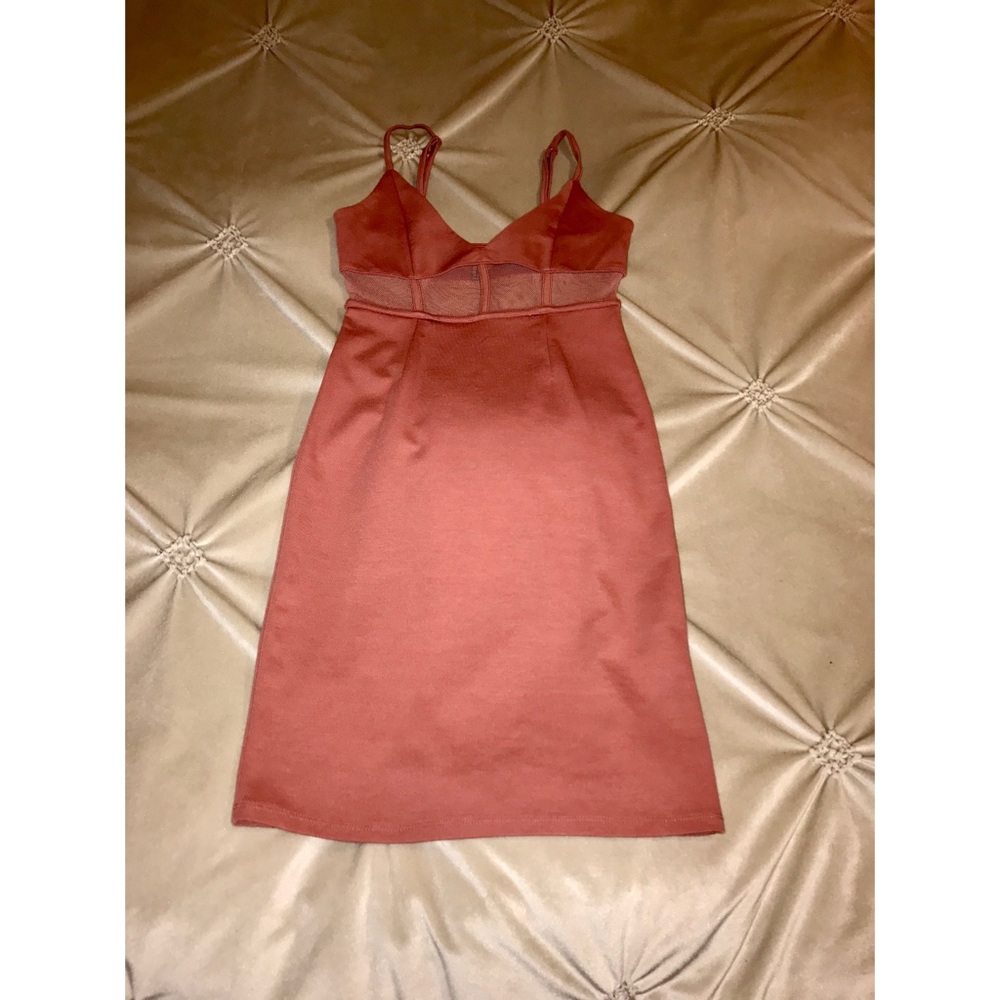 FOREVER 21 Dress with Cutouts - Blush